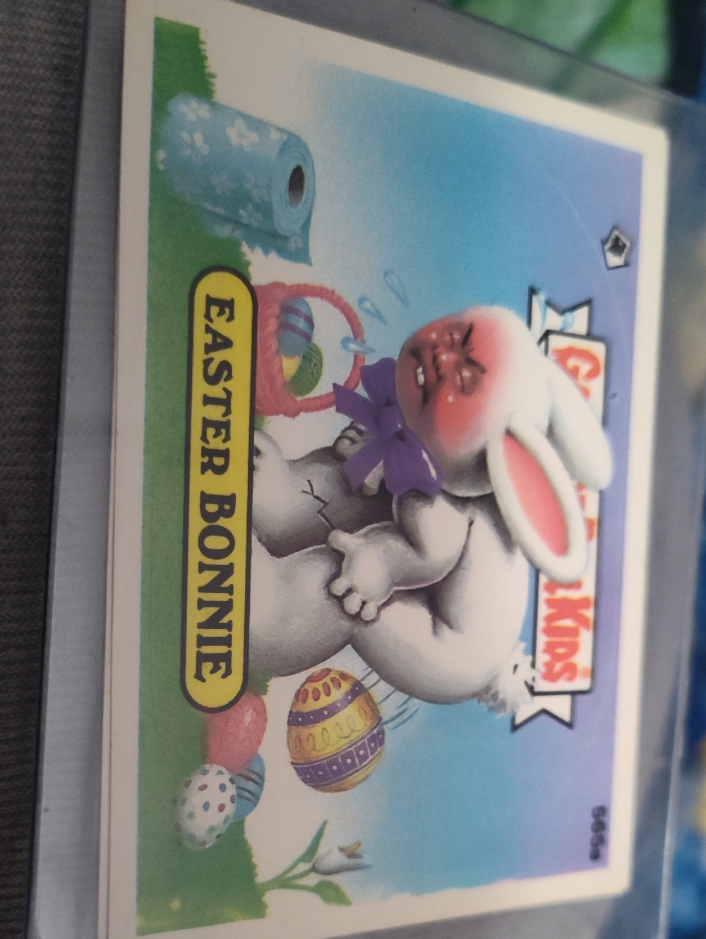 Garbe Gang Easter Bonnie Collectible Sticker Card - 565a